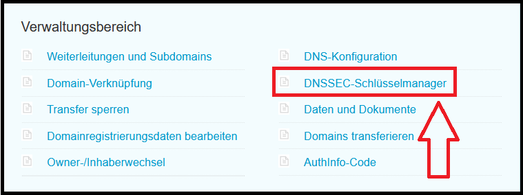 Domain DNSSEC DE 03