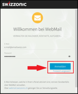 WEBMAIL Passwort aendern DE 1
